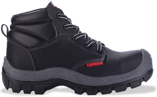 Bota Jumbo Kondor dieléctrica negra con puntera